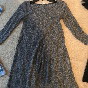 Garage Quarter Sleeve Fit and Flare Dress
